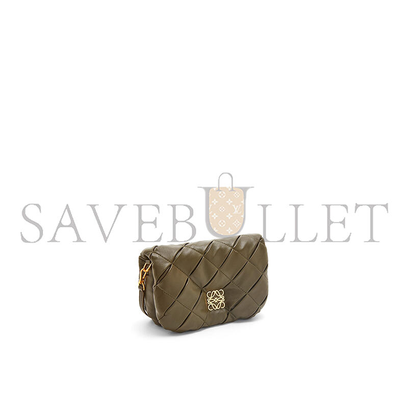 LOEWE MINI PUFFER GOYA BAG IN SHINY NAPPA LAMBSKIN (20*13*6cm)